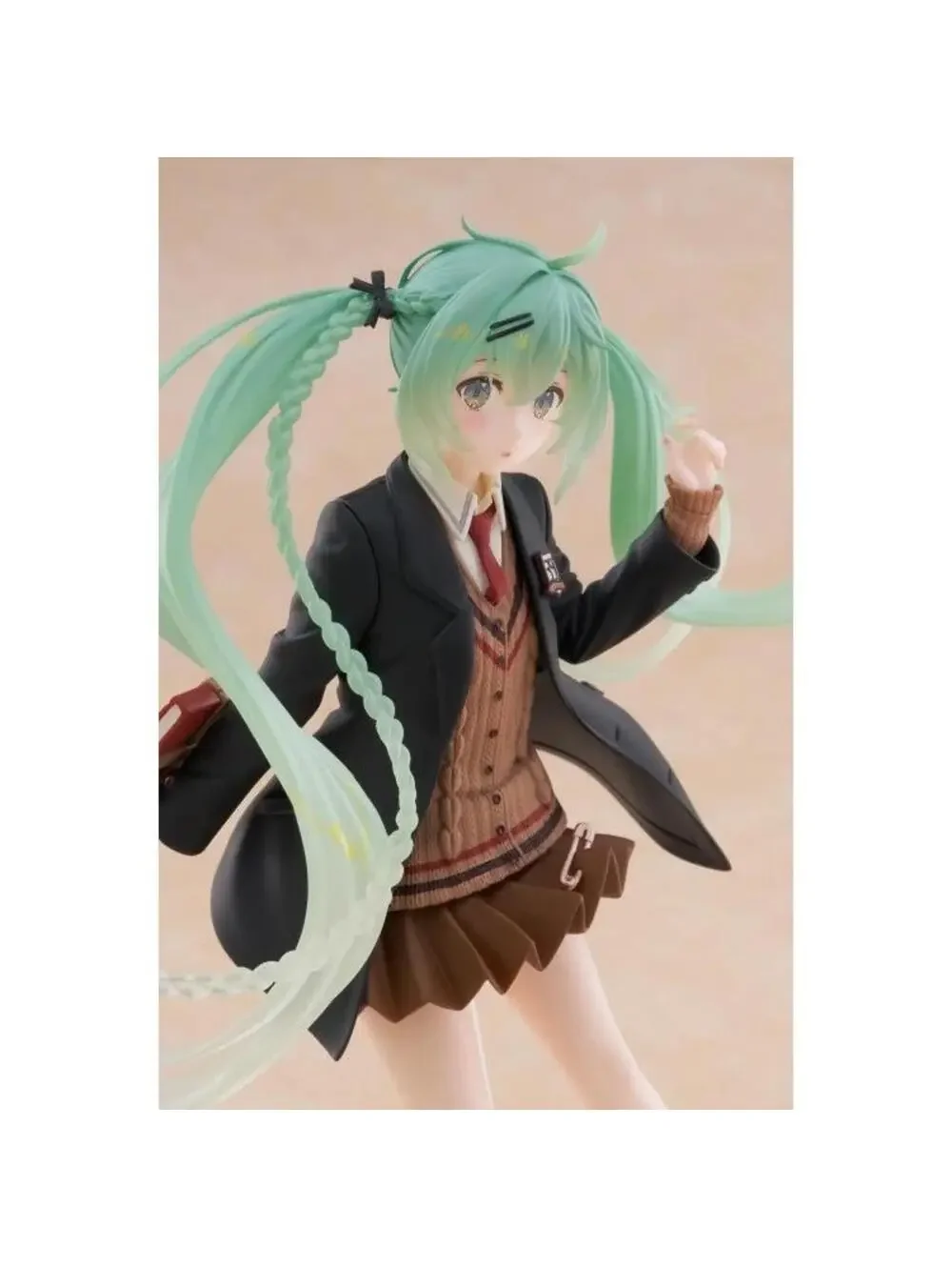 Taito Hatsune Miku Figure Unisex OS Teal New 3rd Season Autumn School Uniform